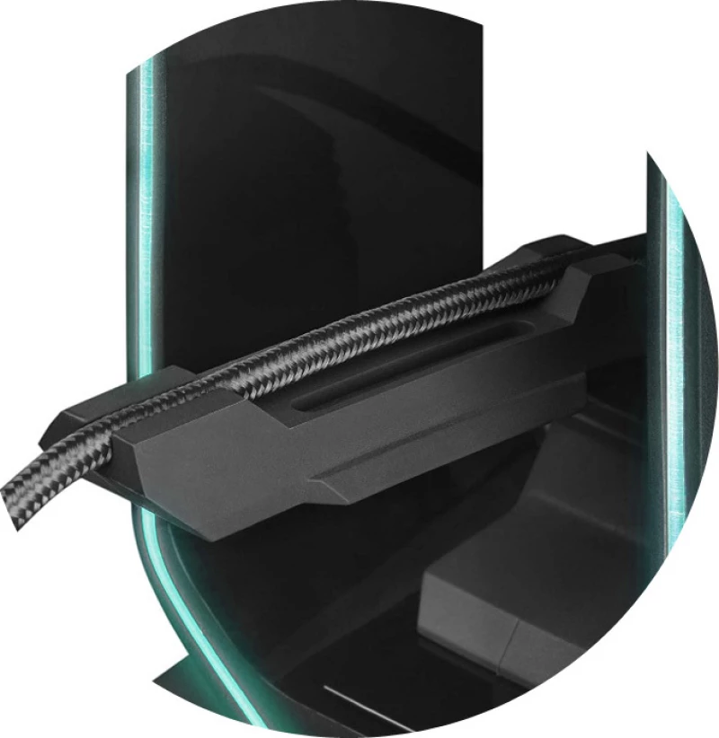 LC-Power USB Hub & Headphone Holder