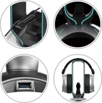 LC-Power USB Hub & Headphone Holder