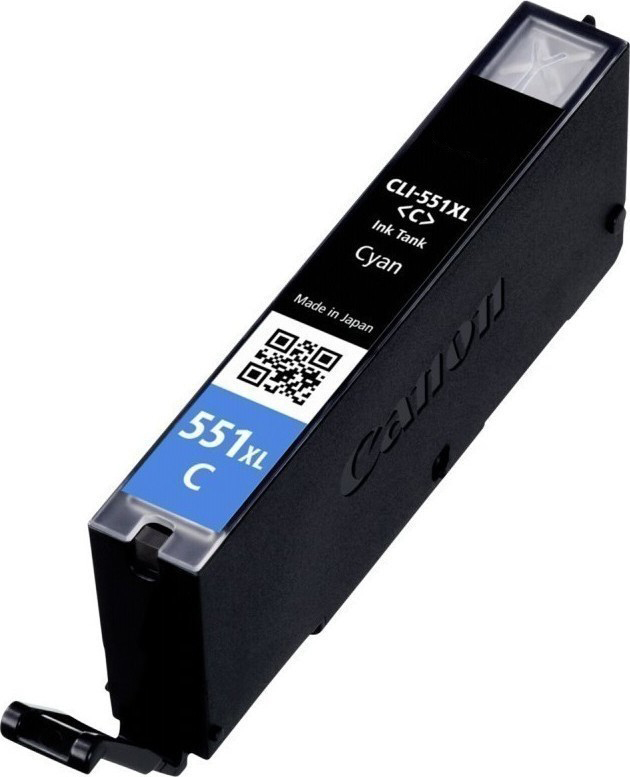 Μελάνι συμβατό για Canon CLI551 XL cyan