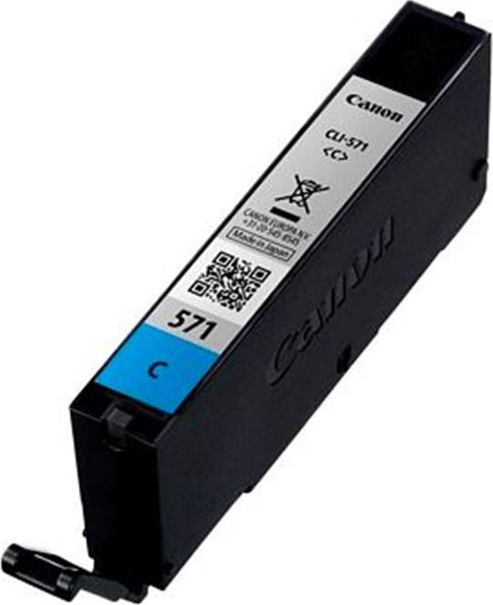 Μελάνι συμβατό για Canon CLI571 XL Cyan
