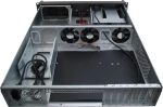 Inter-Tech Server Case 2U 2098-SL Μαύρο