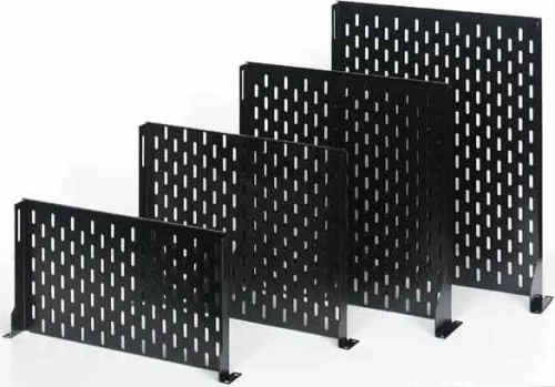 Conteg Ράφι για Rack 19 " 2U με Βάθος 65cm & Μέγιστο Φορτίο 60Kg Μαύρο