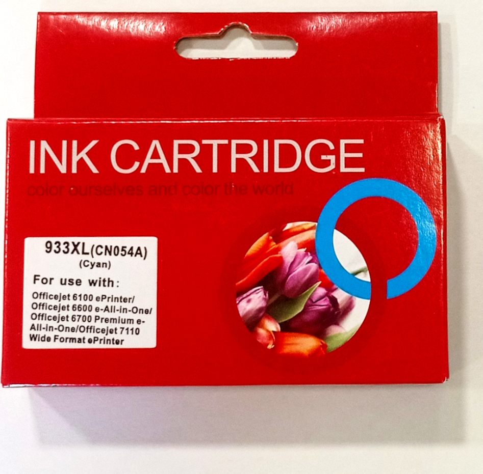 Συμβατό-HP No 933XL Cyan Ink Crtr CN054AE