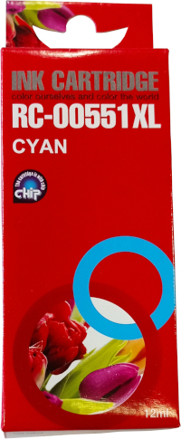 Συμβατό-CANON CLI-551 CY (6444B001, CLI551CXL)