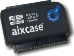 Μετατροπέας Aixcase USB 3.0-to-SATA&/IDE