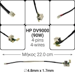 Dc Jack Hp Dv9000(90W)