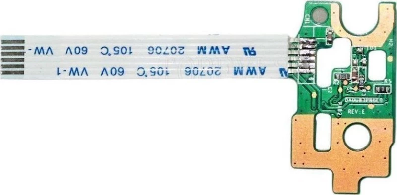 HP Pavilion 15-N Series Power Button Board DA0U83PB6E0 Ribbon Cable 732076-001