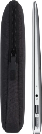Rivacase 7703 Αδιάβροχη Θήκη για Laptop 13.3" σε Μαύρο χρώμα