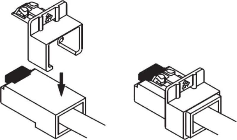 DeLock RJ45 Secure Clip 40τμχ