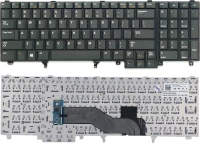 Πληκτρολόγιο για Dell M4600/M4700/M4800/M6600 US Μαύρο (40028US)