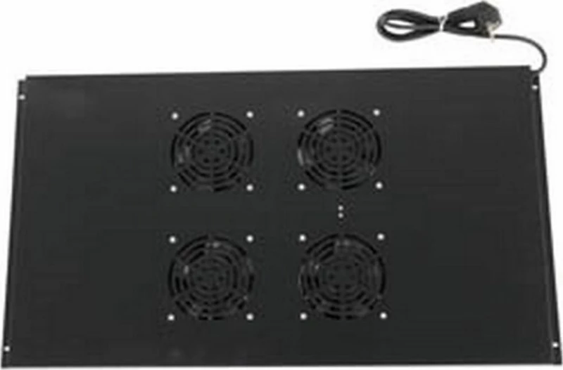 Safewell Βάση Οροφής για Rack B80 με 4 Ανεμιστήρες B80 Μαύρο