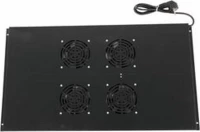 Safewell Βάση Οροφής για Rack B80 με 4 Ανεμιστήρες B80 Μαύρο