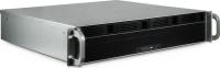 Inter-Tech Case 2U 2404S Μαύρο