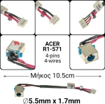 Dc Jack Acer R1-571