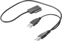 Cablexpert External Usb To Sata Adapter For Slim Sata Ssd, Dvd A-Usata-01