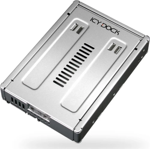 Πλαίσιο Για Σκληρούς Δίσκους Icy Dock Mb982Sp-1S Silver | 2.5"To 3.5" Sata&Ssd Converter