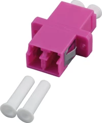 EFB Coupler SC Duplex Multimode OM4 Erica Violet