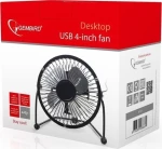 Gembird USB Desktop Mini 4" Fan Black