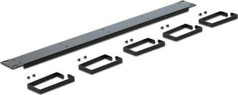 DeLock Οδηγός Καλωδίων 19″ Μαύρο