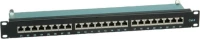 Value Patch Panel Cat6 STP με 24 Ports Μαύρο