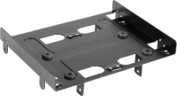 Sharkoon 5.25 "BayExtension, mounting frame, Black, Retail (4044951013319)