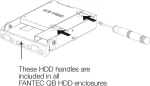 Fantec QB-Bracket 25 for 2,5 SSDs/HDDs