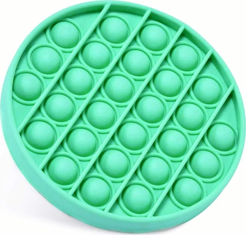 Pop it Fidget Κύκλος Cyan