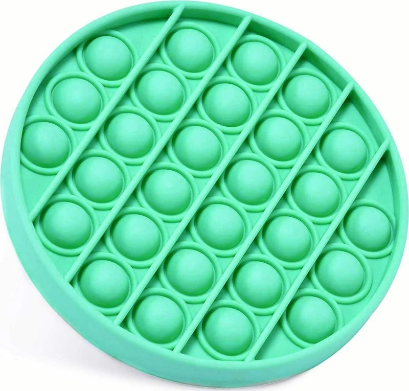 Pop it Fidget Κύκλος Cyan