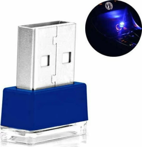 Φως Ατμόσφαιρας USB για Διακόσμηση & Φωτισμός Νύχτας (Μπλε) (OEM)