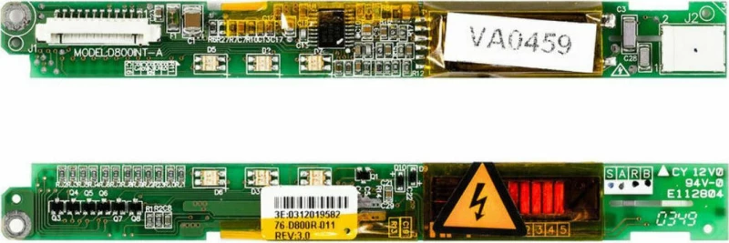 Ανταλλακτικό LCD Inverter TURBOX D4F D87P LCD INVERTER ΟΘΟΝΗΣ - D800INT-B V1.1 (κωδ.5625)