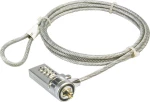LogiLink Universal Κλειδαριά για Laptop με Συνδυασμό 1.5m Ασημί