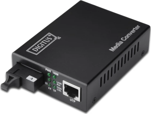 Digitus Bidirectional Fast Ethernet Media Converter RJ45/SC