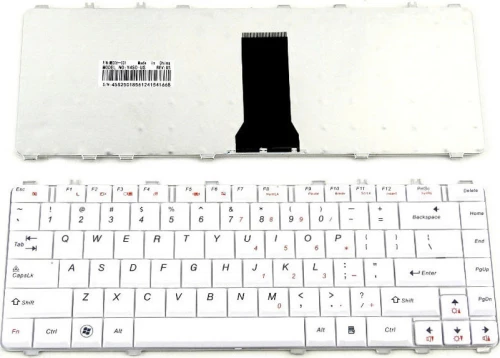 Πληκτρολόγιο για Lenovo Y450 Λευκό