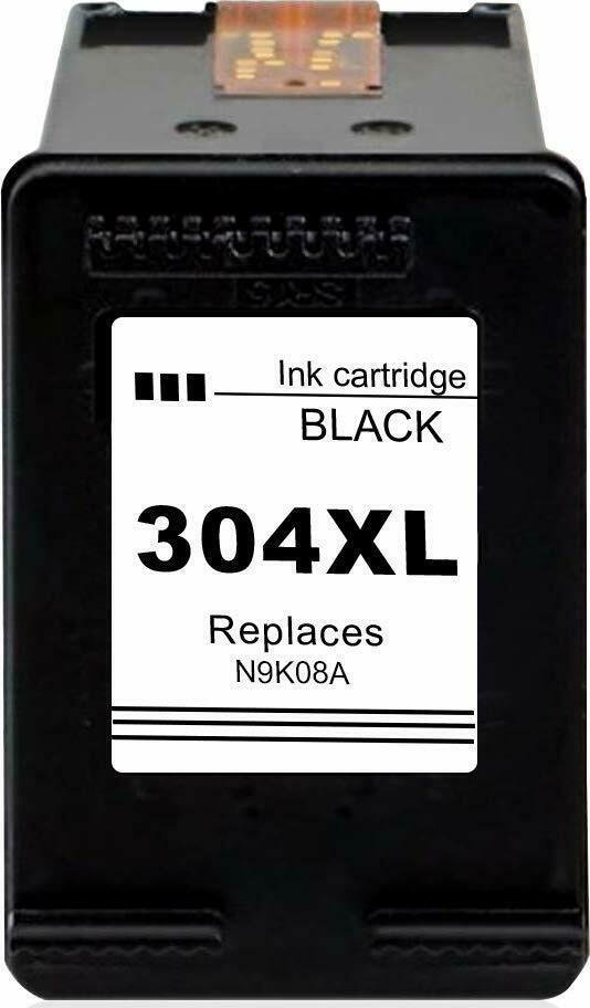Μελάνι συμβατό με hp 304xl black 15ml.
