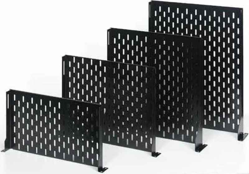 Conteg Ράφι για Rack με Βάθος 35cm & Μέγιστο Φορτίο 20kgr Μαύρο