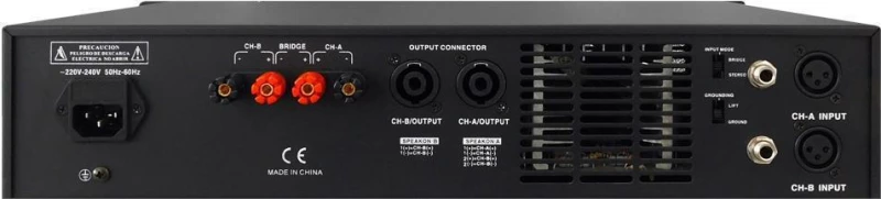 Audio Master BA240 Τελικός Ενισχυτής Ισχύος 2 x 120Watt Rms @ 4Ohm