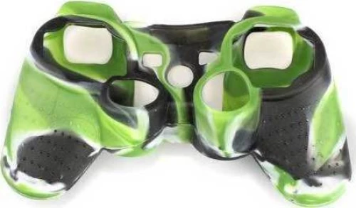 Silicone Case Green/Black Dualshock PS3