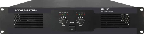 Audio Master BA360 Τελικός Ενισχυτής Ισχύος 2 x 180Watt Rms @ 4Ohm