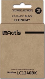 Actis Συμβατό Μελάνι Brother LC1240BK Μαύρο