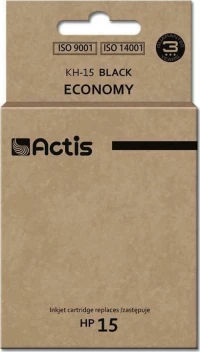 Actis Συμβατό Μελάνι HP 15 Μαύρο