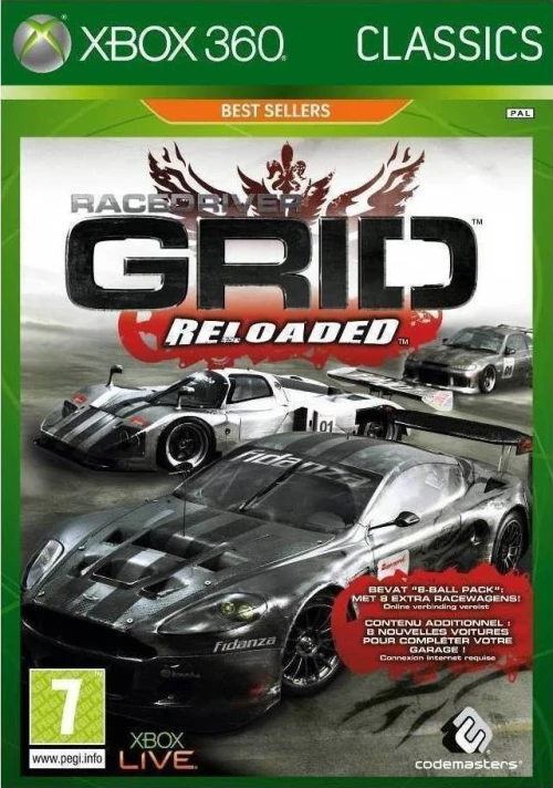 Race Driver GRID Reloaded (Classics) XBOX 360