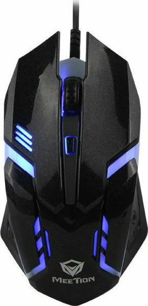 Meetion M371 RGB Gaming Ποντίκι Μαύρο