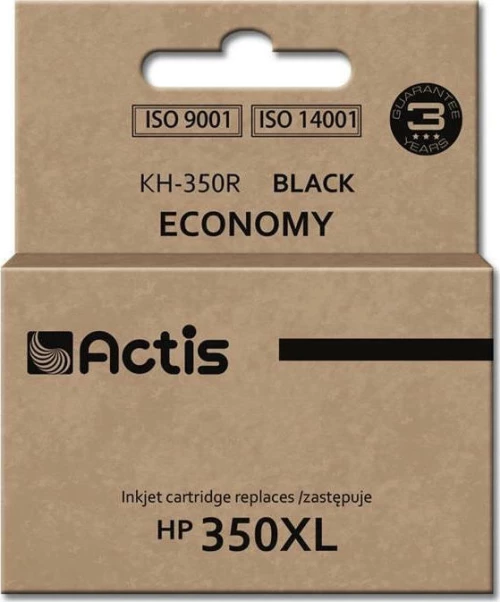 Actis Συμβατό Μελάνι HP 350XL Μαύρο
