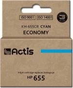 Actis Συμβατό Μελάνι HP 655 Κυανό