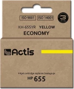 Actis Συμβατό Μελάνι HP 655 Κίτρινο