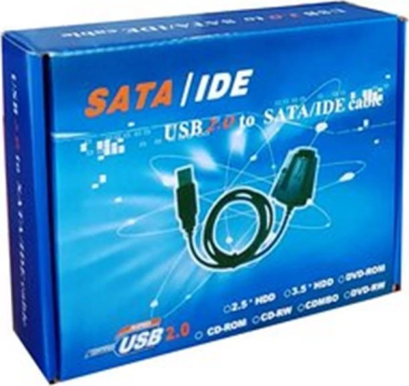 Powertech USB 2.0 - IDE/SATA (CAB-U122)