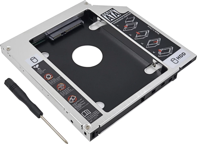 Θήκη Σληρού Δίσκου Hdd (Caddy) 12.7Mm Rack-Caddy/Hdd/12.7-02Bk