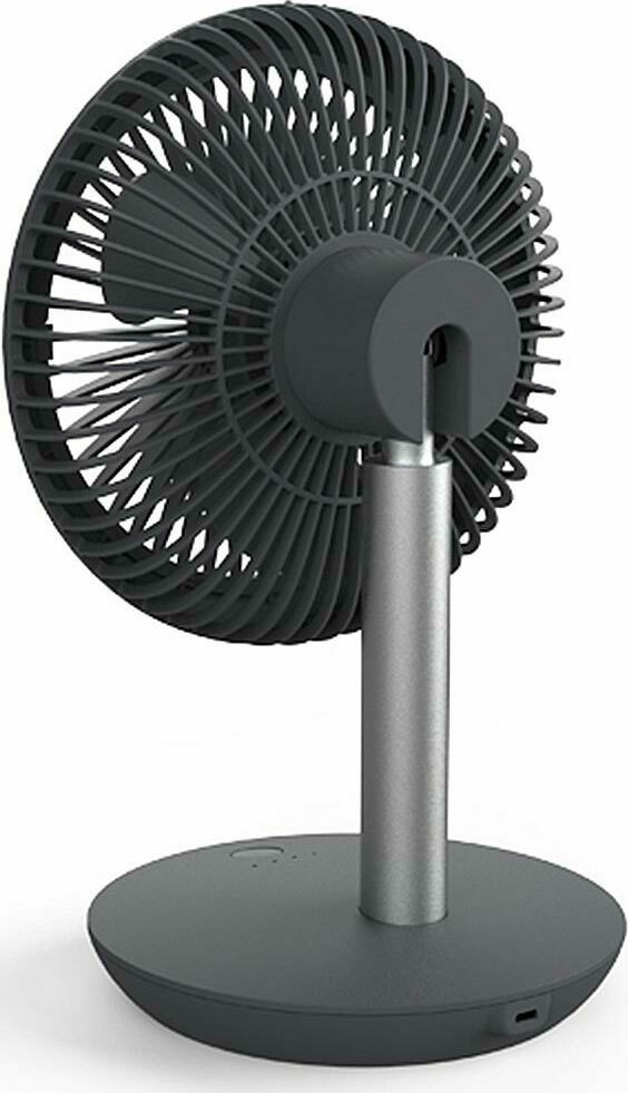 Zilan Μικρός Επαναφορτιζόμενος Επιτραπέζιος Ανεμιστήρας Μαύρο
