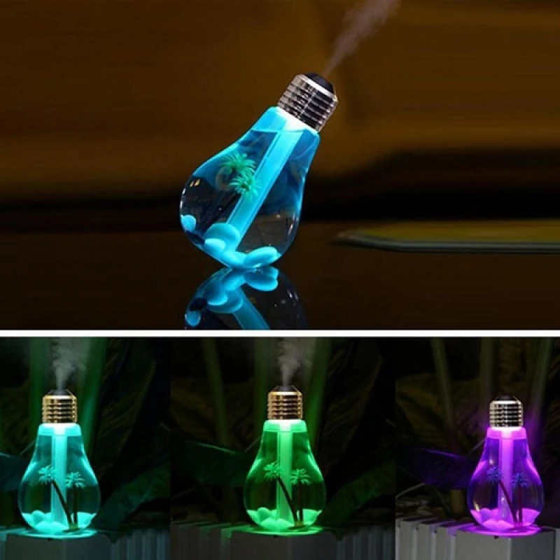 Mini Usb Υγραντήρας Led