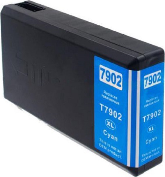 Μελάνι συμβατό για Epson ET7902 Cyan
